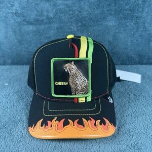 Cheesy Cheetah Hat Goorin Bros Flaming Hot Adjustable Hat